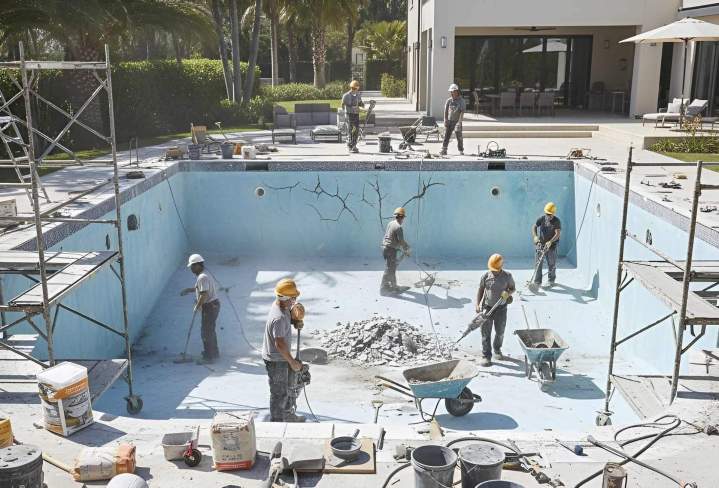 Rénovation piscine Saint-Girons