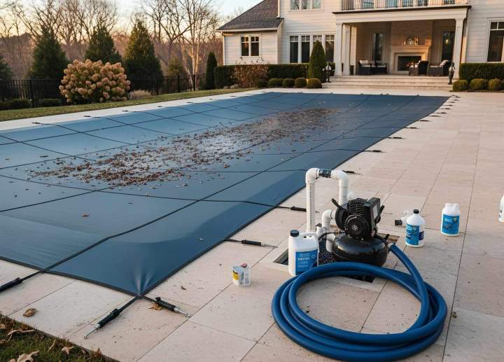 HIvernage et dépannage piscine Saint-Girons